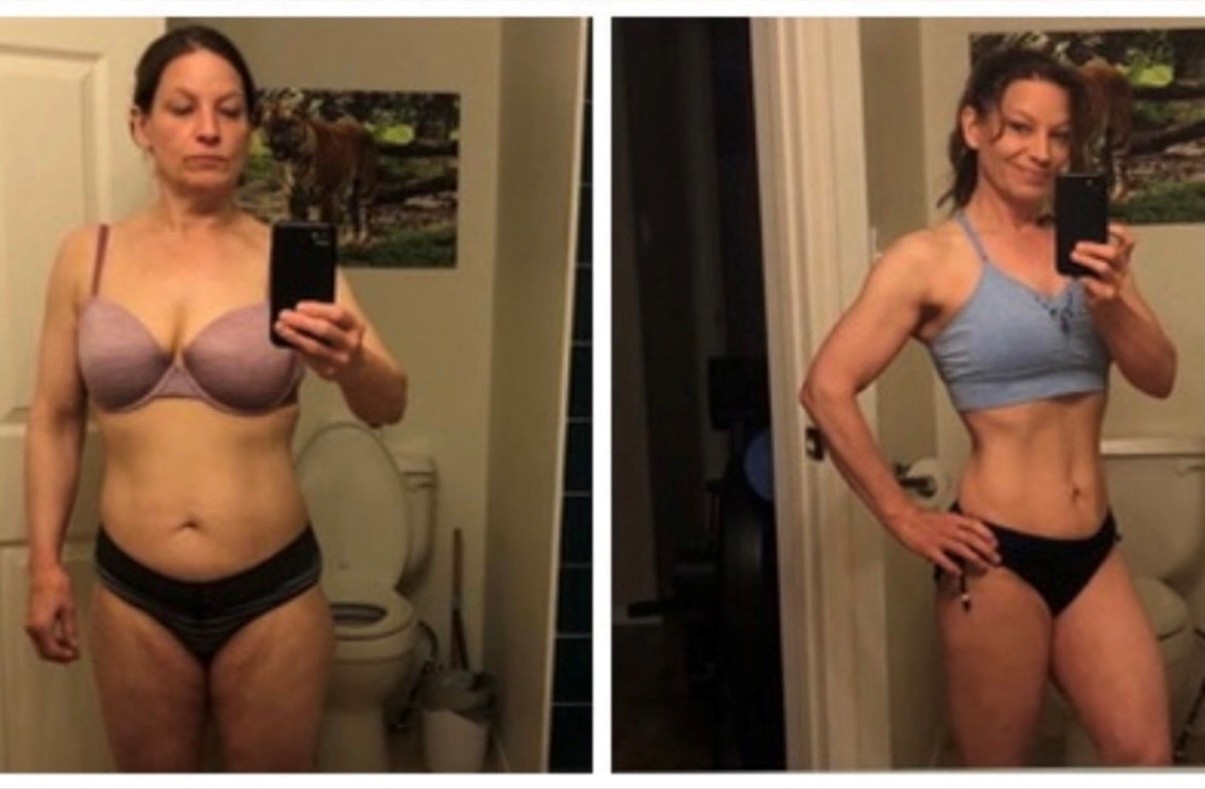 Client transformation — lost to strong and confident